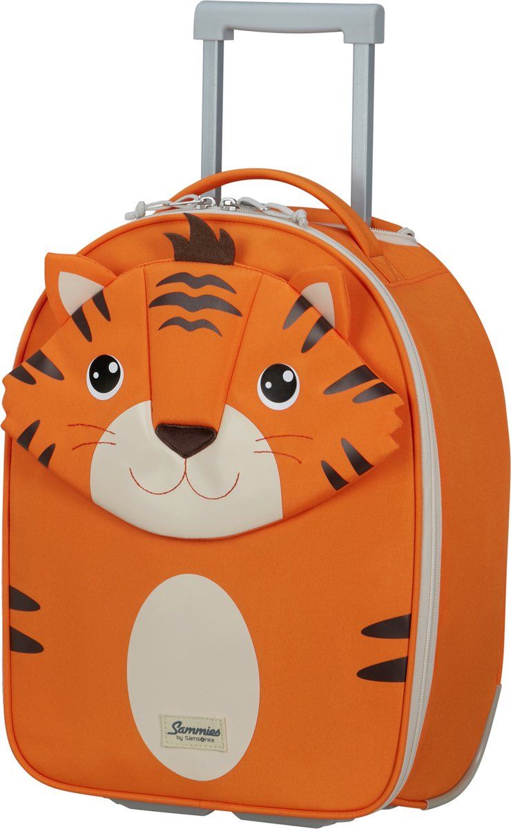 Sammies by Samsonite Samsonite Happy Sammies Eco - rechtop XS Children's Bagage, 45 cm, 23 L, Orange (Tiger Toby)