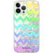 ERT GROUP mobiel telefoonhoesje voor Apple iPhone XR, origineel, officieel gelicentieerd product, motief Zickzack 001, met glitter overloopeffect