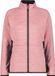 CMP Damesfleece met capuchon, roze mel, maat XL