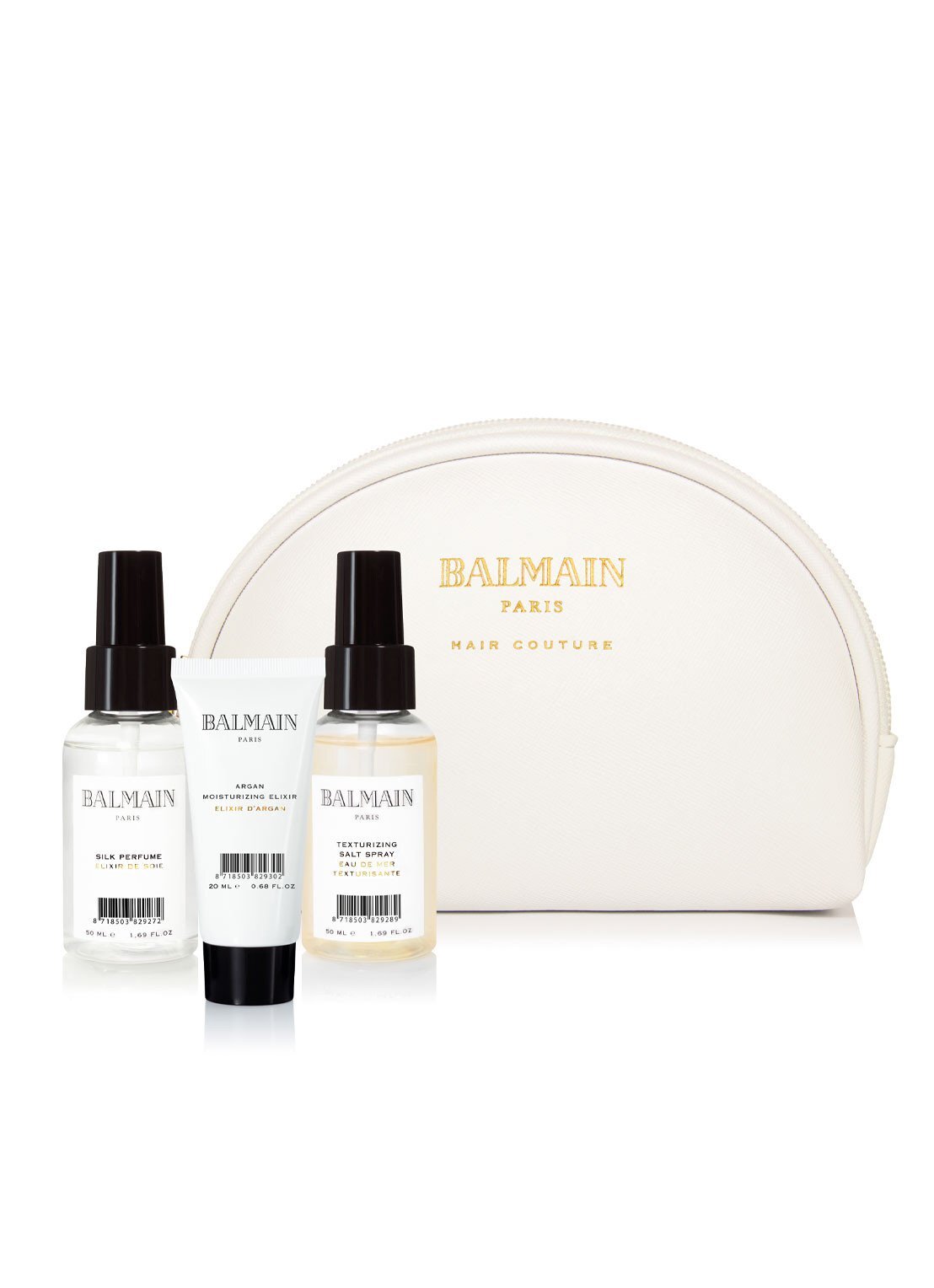Balmain Paris Hair Couture Cosmetic Bag Styling Essentials - travel size