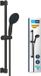 GROHE Vitalio Start 110 douchesysteem, 2 straalpatronen, 60 cm stang, 1,75 m slang, matzwart, waterbesparend