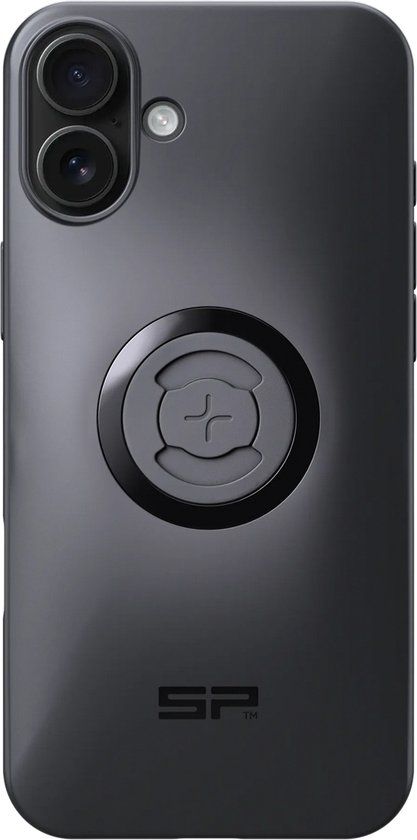 SP Connect SPC+ Apple iPhone 16 Plus Hoesje MagSafe Back Cover Dun Zwart