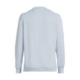 Lacoste regular fit gebreide trui - lichtblauw