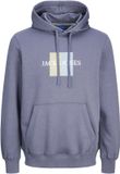 JACK&JONES JORFREDERIKSBERG BOX SWEAT HOOD SN Heren Sweater Nachtblauw M