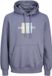 JACK&JONES JORFREDERIKSBERG BOX SWEAT HOOD SN Heren Sweater Nachtblauw M