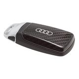 Audi 8W60712083Q0 Carbon Sleutelpaneel Cover met Ring-Logo