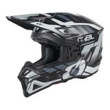 Oneal EX-SRS DUST Motorcross helm - Zwart/grijs - L