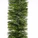 Decoris Kerstslinger - 3x - groen - glanzend lametta - 270 cm