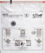 5Five Vacuumzakken voor kleding/textiel - Vacuum opbergzakken - 1x stuks - transparant - 50 x 60 cm