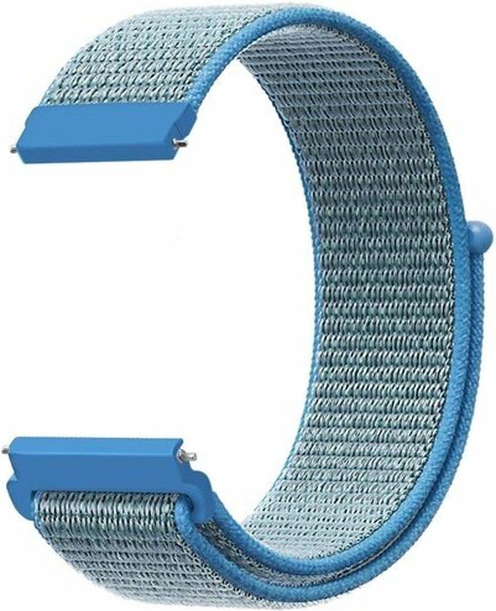 By Qubix Qubix Garmin Approach S12 / S40 / S42 - Sport Loop bandje - Blauw