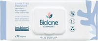 Biolane Expert Lingettes Douces 72 Lingettes