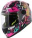 LS2 FF812 Kid Cyberg Integraalhelm - Paars/Cyaan - Maat S