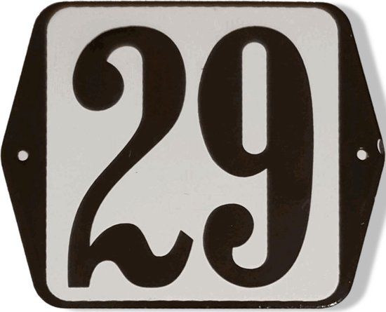 Warentuin Mix Huisnummer Huisnummer standaard nummer 29