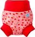 Happy Splash About Happy Nappy – Herbruikbare Zwemluier – Neopreen – Lekvrije Pasvorm, Strawberry Field, 2-3 jaar