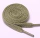 OEM Bol 80 cm polyester platte sneaker veters - 8mm breed - 4 veters - Kaki