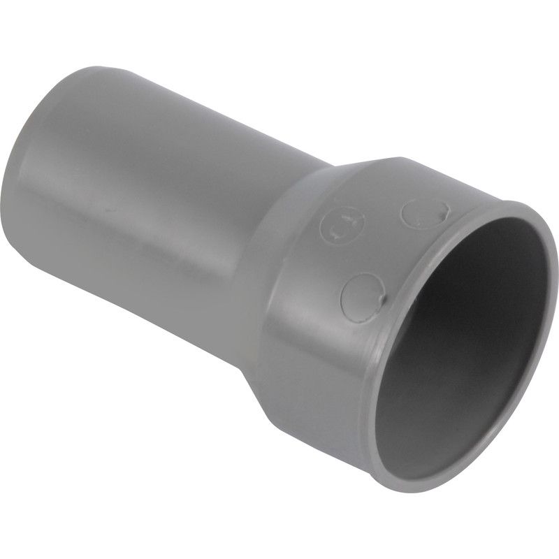 PP aansluitstuk voor metalen buis 40/40 mm
