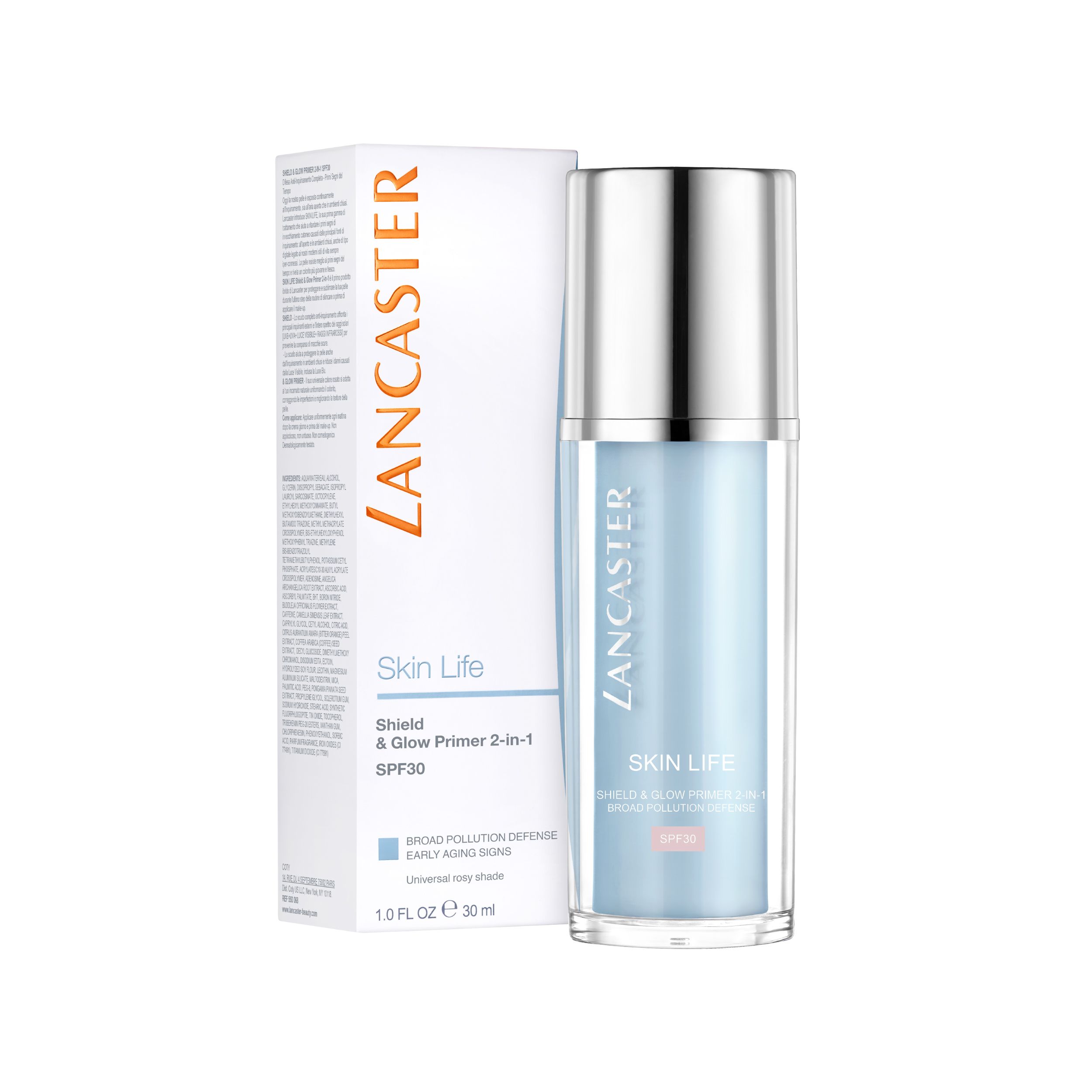 Lancaster Skin Life Shield & Glow Primer 2-in-1 SPF 30 - 30ml