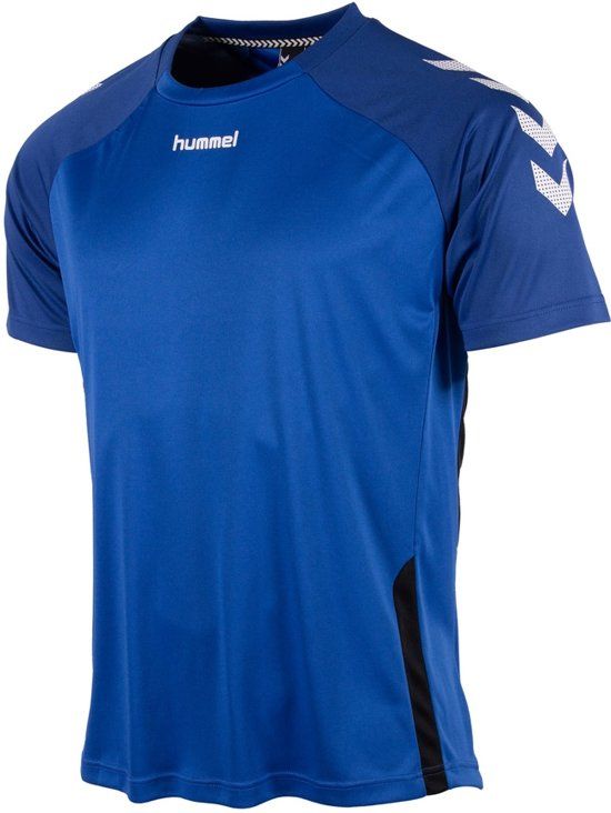 Hummel Authentic Tee Sportshirt Kinderen - Blauw - 8718726575291