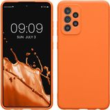 kwmobile telefoonhoesje geschikt voor Samsung Galaxy A52 / A52 5G / A52s 5G - Hoesje voor smartphone - In fruitig oranje
