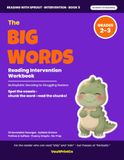 The Big Words Reading Intervention Workbook: Multisyllabic Decoding for Struggling Readers · Syllable Division, Prefixes & Suffixes on Decodable Passages · Science of Reading · 2nd & 3rd Grade
