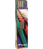 Zilveren metalen papierrol, 3 x 1 m.