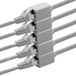 1aTTack.de 5x 10m CAT7 LAN-verlengkabel RJ45 - grijs