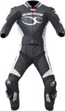 MUGENRACE Impegnato-D Dames Zwart Wit Geperforeerd 2-Delig Motorpak - Racepak