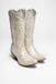 Ariat ROMANCE Dames Wit Cowboylaarzen Leer Maat 38