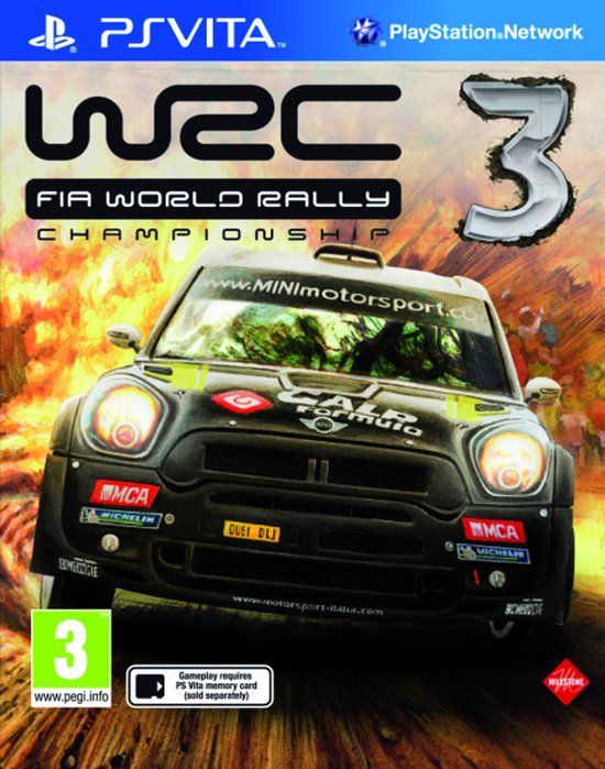 Bigben Interactive WRC 3: FIA World Rally Championship - PlayStation Vita - Race - Day One Edition