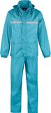BJØRNSON Dusch Regenpak Unisex - Aqua blauw - Maat 2XL - Waterdicht