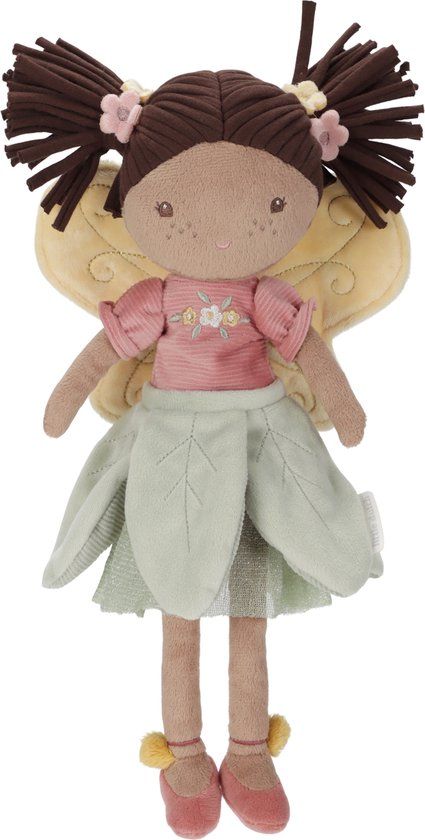 Little Dutch Knuffelpop Fairy Evi Roze 35cm