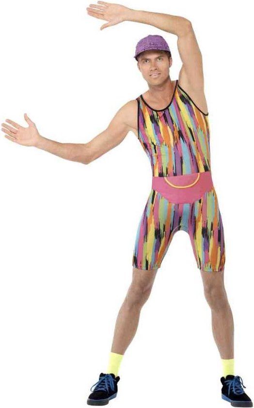 Smiffys Mr Energizer Kostuum - Maat L - Heren - Multicolor