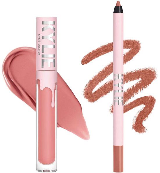Kylie cosmetics Kylie Lipkit - 808 Kylie Matte Liquid Lipstick & Lip Liner Gift Set - 3ml + 1.1g