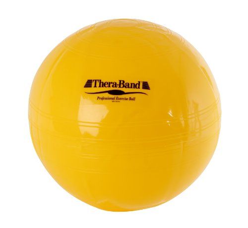 Theraband gymnastiekbal, geel.