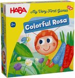 Haba Jeu - Jeu de voyage coloré pour tout-petits Rosa coloré éducatif