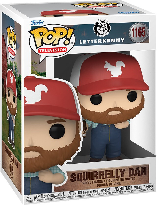 Funko Letterkenny Pop Vinyl: Squirrelly Dan