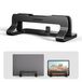 Axagon STND-VB Support vertical pour ordinateur portable, largeur réglable, aluminium Support pour ordinateur portable et tablette Noir 43,9 cm (17.3")