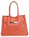 Chiara Ferretti Sac à main Marcella, cuir, "Dollar", fabriqué en Italie, beige clair
