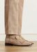 Manfield - Femme - Bottines en daim taupe cloutées - Taille 41