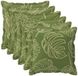 vidaXL - Taie d'oreiller - 6 pièces - Design plateau en bois - 35 x 35 cm - Polyester