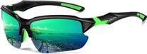 J&W Sonnenbrille - Herren - Polarisiert - UV 400 Schutz - Modernes Design - Sportlich - CE-zertifiziert