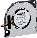 SEPA HY45AB05PSE26A-BLI Radiaalventilator 5 V 1.92 m³/h (l x b x h) 45 x 45 x 4.3 mm