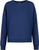 Mey Sweatshirt Serie Cozy Nights Vrouwen Blue Zodiac Effen Lange Mouw Katoen Elastaan S