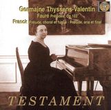 Preludes: Testament Preludes: Choral/Aria & Op.103 CD