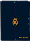 Real Madrid C.F. Classeur Real Madrid C.F. 2e Kit 24/25 Bleu marine A4