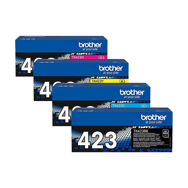 Brother Toner Brother TN-423BK, C, M en Y multipack (origineel)