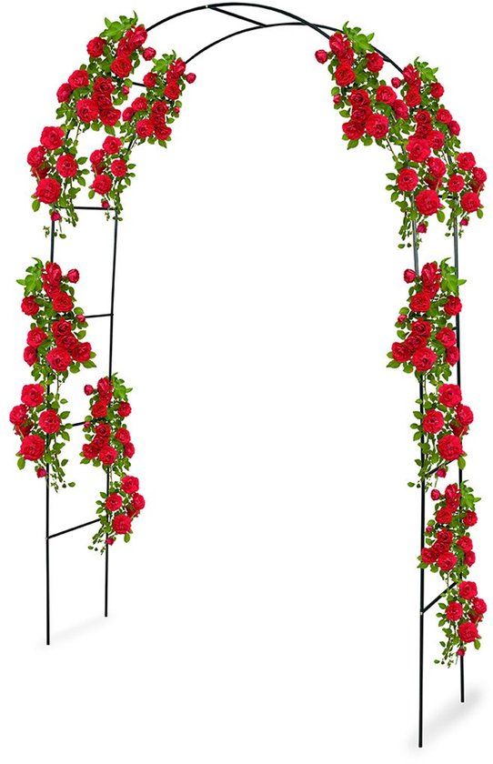 Kinzo Rozenboog Metaal 240 x 140 cm - Grijs