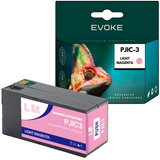 Evoke Compatible Ink for Epson Pjic3 Pjic-3 C13S020449 Light Magenta 31ml 1000 Pages Discproducer Pp-50 50Ii 50Bd; Pp-100 100Ap 100Ii 100Ii Bd 100Iii 100N