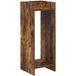 Maison Exclusive - Support de Plante en Chêne Fumé, 30 x 30 x 80 cm, Bois d'Ingénierie