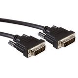 Standard DVI-D Dual Link monitor kabel / zwart - 2 meter